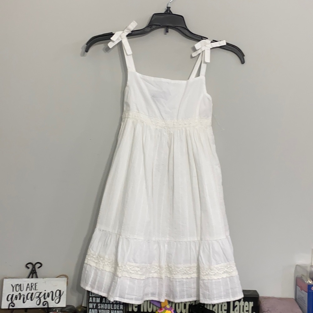 Chaps white sundress